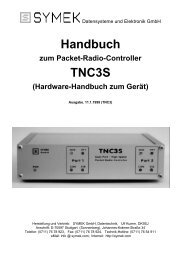 Handbuch TNC3S - SYMEK GmbH