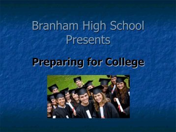 Score - Branham High School