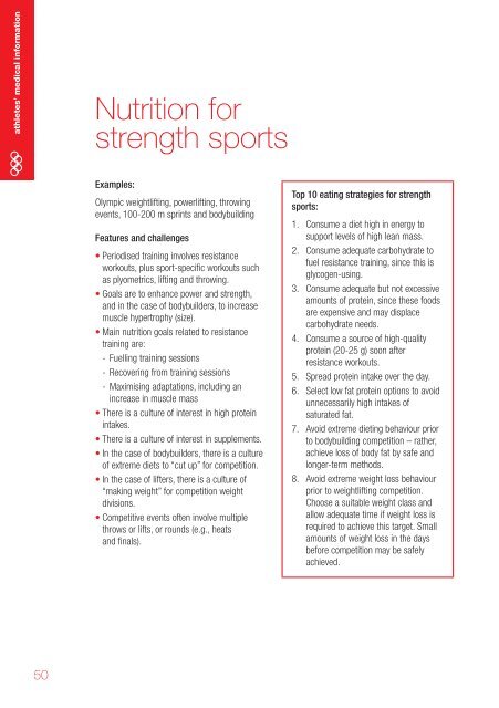 Nutrition for Athletes - Coca-Cola