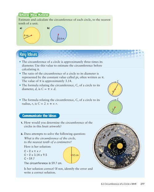 Circumference of a Circle