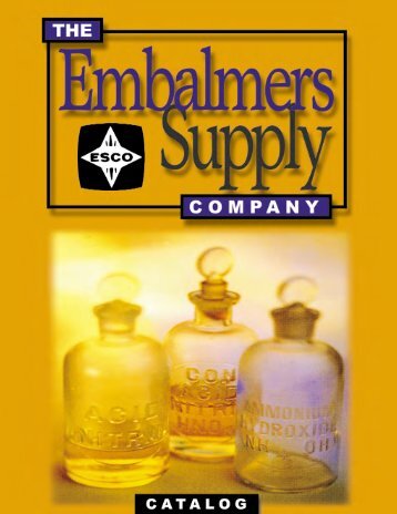 Executive Offices - Embalming Supply Company