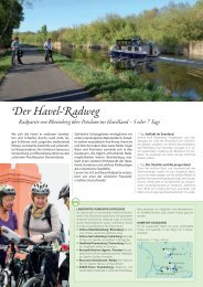 Der Havel-Radweg - Die Landpartie Radeln und Reisen GmbH