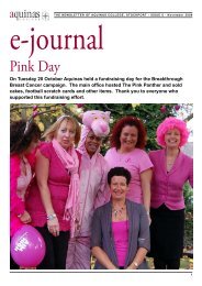 e-journal Issue 8 (Nov 09) - Aquinas College