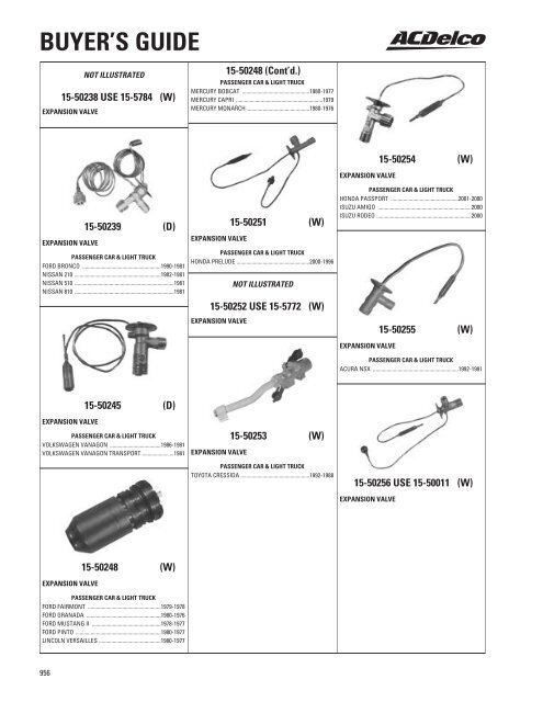 Buyer's guide - ACDelco