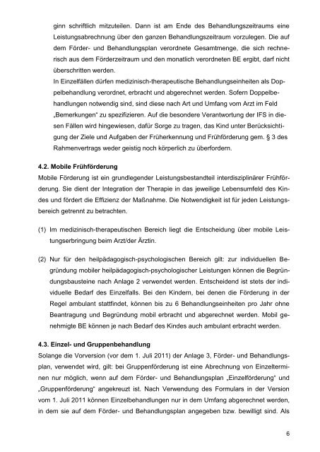 Gemeinsamen Vollzugshinweise - Arbeitsstelle FrÃ¼hfÃ¶rderung Bayern