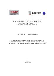 Master Thesis in Global Change (2010)