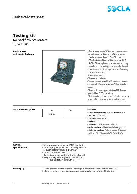 Scala Testing Kit Testing kit - SOCLA