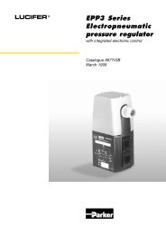 EPP3 Series Electropneumatic pressure regulator - Olagorta
