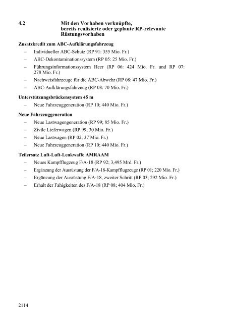 11.016 Botschaft über die Beschaffung von Rüstungsmaterial 2011