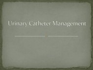 Urinary Catheter Management Alert (PDF) - Glens Falls Hospital