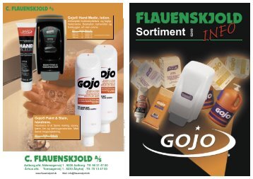 GojoÂ® HÃ¥ndsÃ¦be - C. Flauenskjold A/S