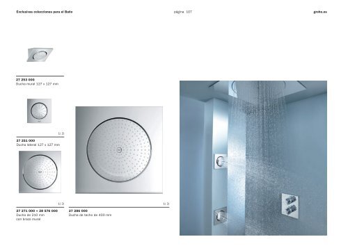 Exclusivas colecciones para el Baño - GROHE España, SA