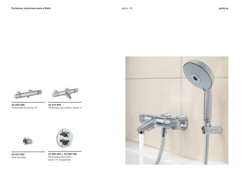 Exclusivas colecciones para el Baño - GROHE España, SA