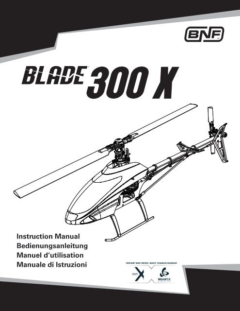 Blade BLH4501C Carbon-Fiber Main Rotor Blades 245mm Blade 300 X & Blade SR 