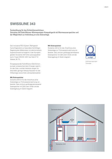 Swissline 350 - KWT Kälte-Wärmetechnik AG - Viessmann