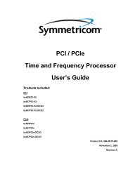 PCI_PCIe User Guide_RevA.pdf - Symmetricom