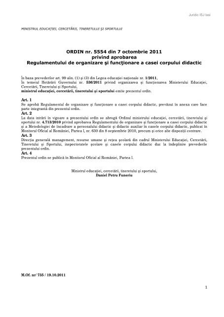 Omects 5554 Casa Corpului Didactic Bucuresti