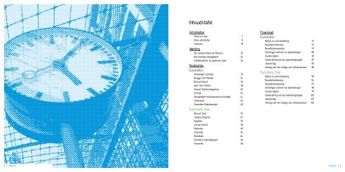 Inhoudstafel - Eurostation