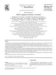 OLGA staging for gastritis: A tutorial - BPA Pathology