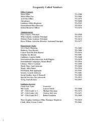 Student/Parent Handbook - Kalispell School District 5