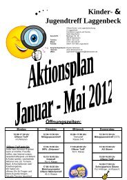 2012 Aktionsplan Januar bis Mai 2012 fÃ¼r Ibb-Page - Stadt IbbenbÃ¼ren