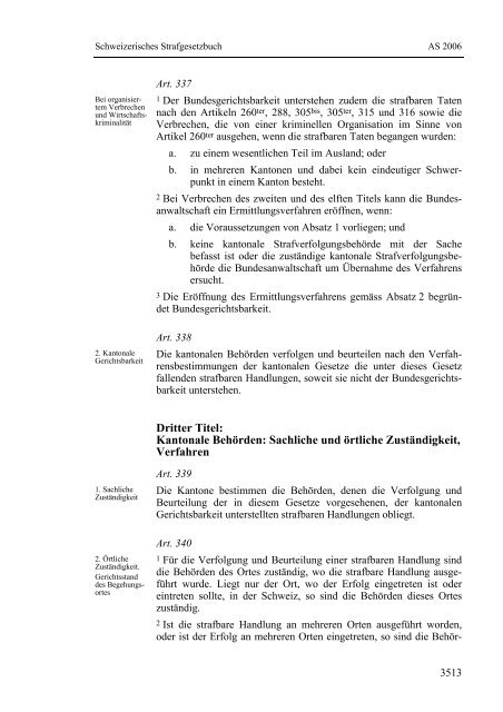 Schweizerisches Strafgesetzbuch