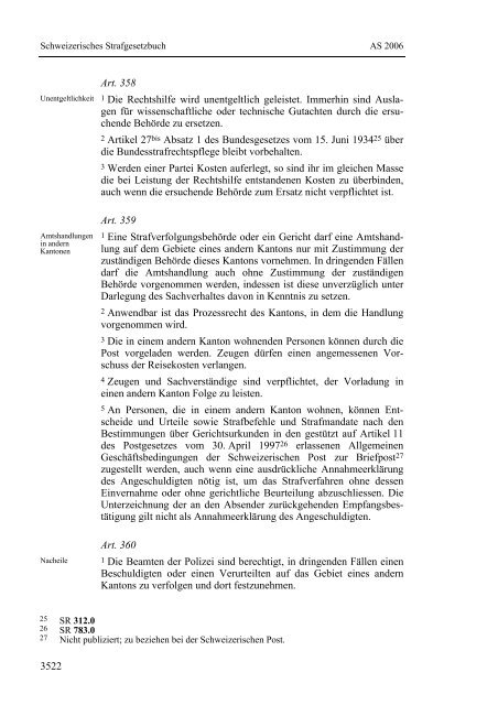 Schweizerisches Strafgesetzbuch