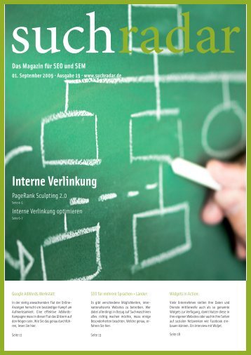 Interne Verlinkung - Suchradar