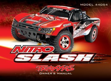 Nitro Slash (#44054) - Manual - Traxxas