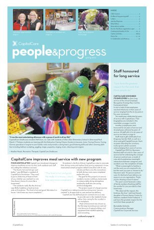 People and Progress - CapitalCare