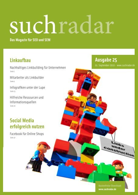 suchradar - Ausgabe 25 - 1. September 2010