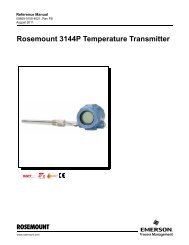 Rosemount 3144P Temperature Transmitter - Process Centre Of ...