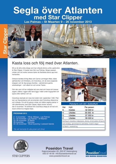 Över Atlanten nov 2013.pdf - Poseidon Travel