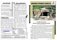 BISERICA POARTA CERULUI - Biserica Penticostala Poarta Cerului ...