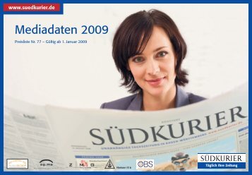 Mediadaten 2009 - Südkurier