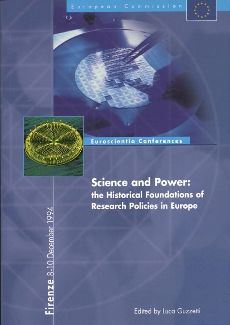 Science and Power: the Historical Foundations of Research Policies ...