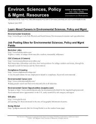 Additional Resources (pdf) - Career and Internship Services