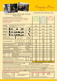 Junge Familie = 2 erwachsene und 1 Kind bis 6 ... - Südsee-Camp