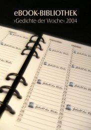 eBOOK-Bibliothek ›Gedichte der Woche‹ 2004 - Igelity