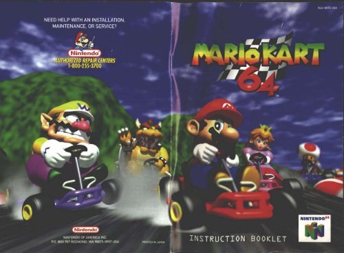 Mario Kart 64 - Nintendo N64 - Manual - gamesdbase.com