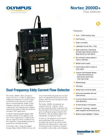 Nortec 2000D+ - Epsilon NDT