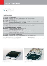 Vacuum Test Fixtures - Equip-Test