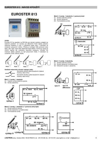 EUROSTER 813 - Logitron