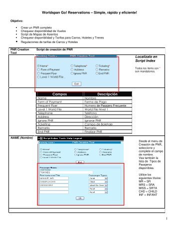 1 Worldspan Go! Reservations – Simple, rápido y eficiente! - Global ...