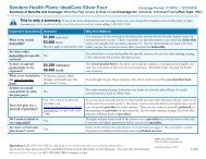 Silver Plan #4 - Sendero Health Plans