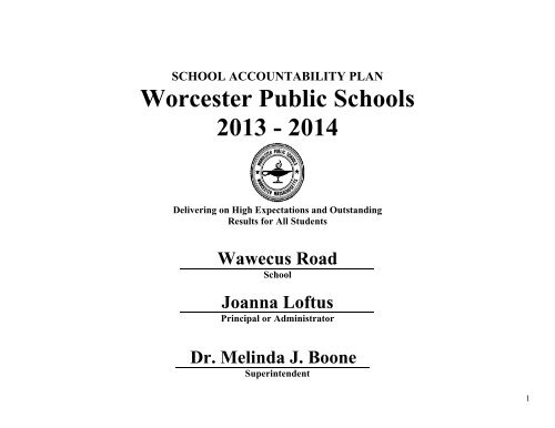 Wawecus Road School - Worcester Public Schools