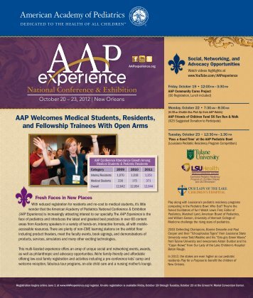 AAP Conference Highlights for Medical Students, Pediatric ...