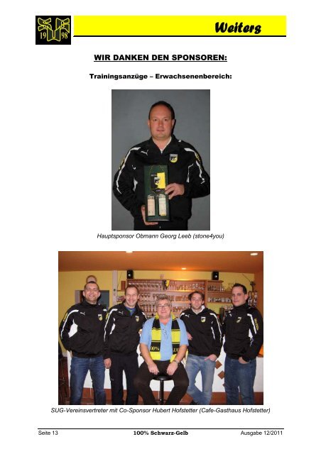 SUG News 2011 (1.406 kB) - SU Grabern