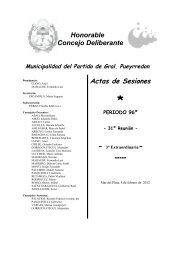 31 reunion 3 extraordinaria periodo 96 8-2-12 - Honorable Concejo ...