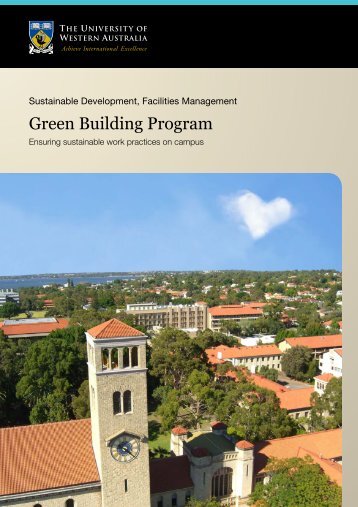 Green Building Program - The University of Western Australia